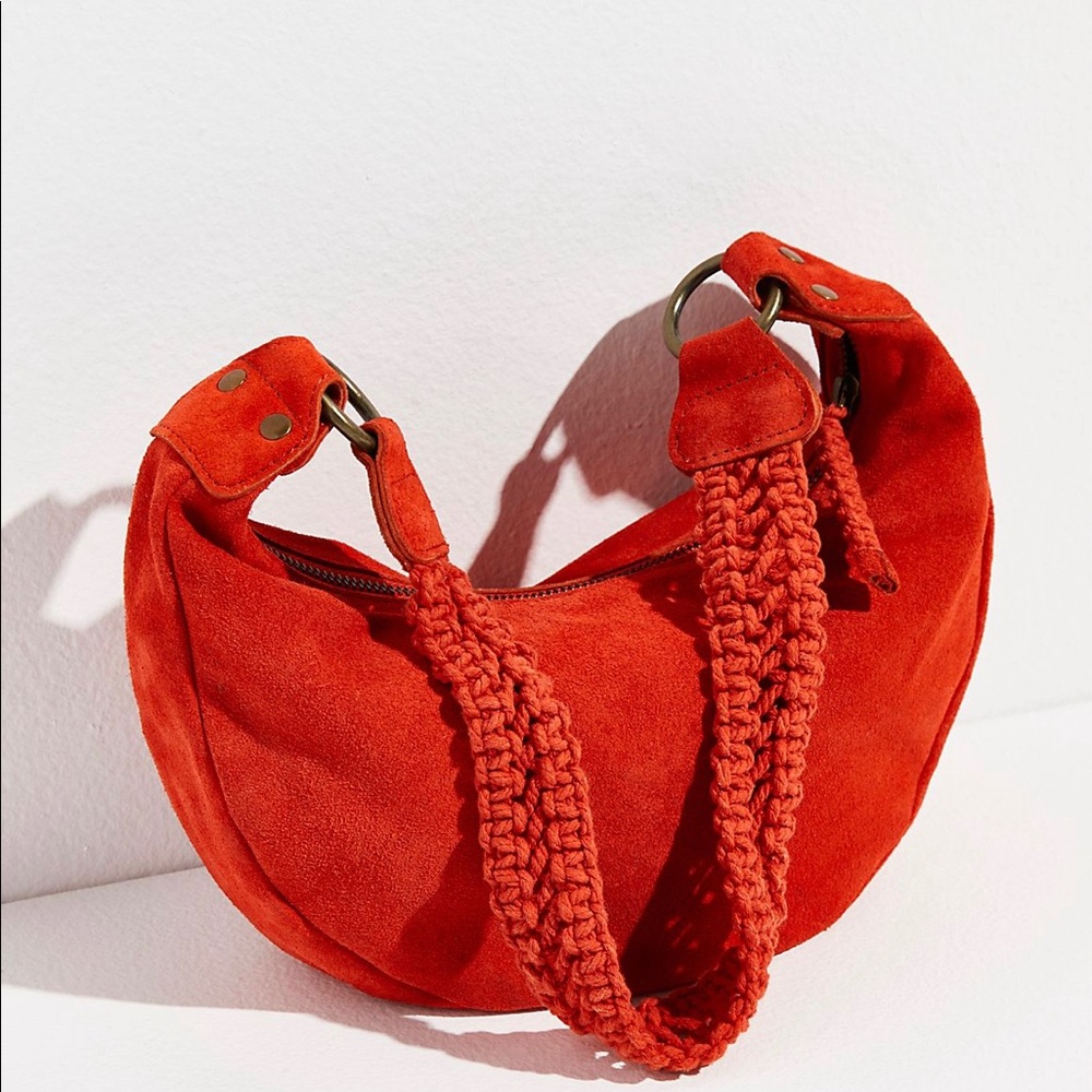 Suni Suede Shoulder Bag